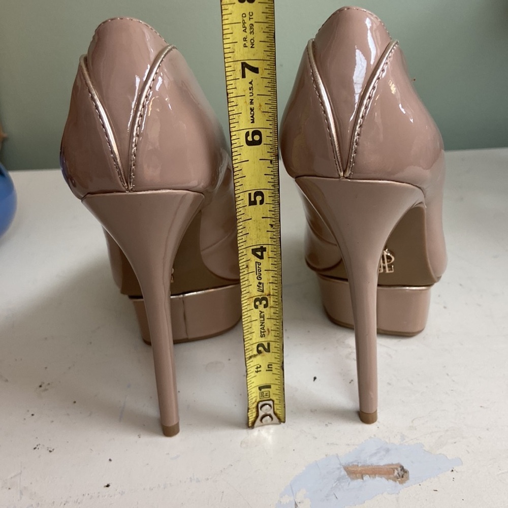 Jennifer Lopez Platform High Heels size 7 medium - Picture 11 of 12